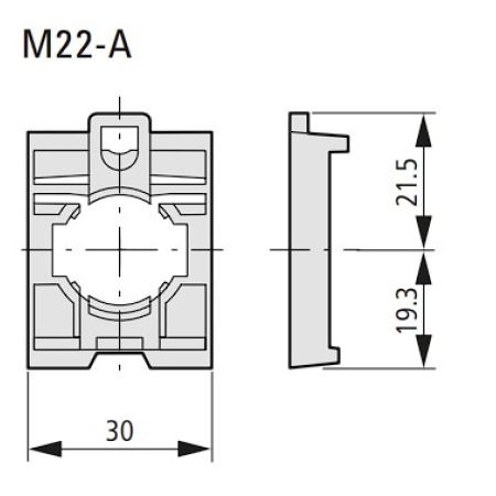 専用出品 216374 | Eaton Moeller® series M22 mounting adapter | Eaton