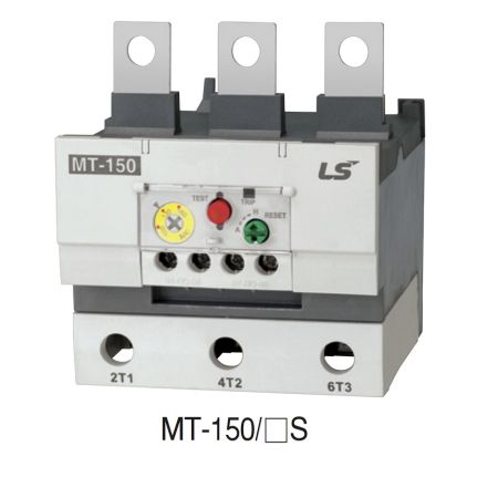 (1375004900) Тепловое реле MT-150 L(3K) для контакторов MC-100-MC-150. Ir=110-150 Ампер. серия Metasol. LS Industrial Systems
