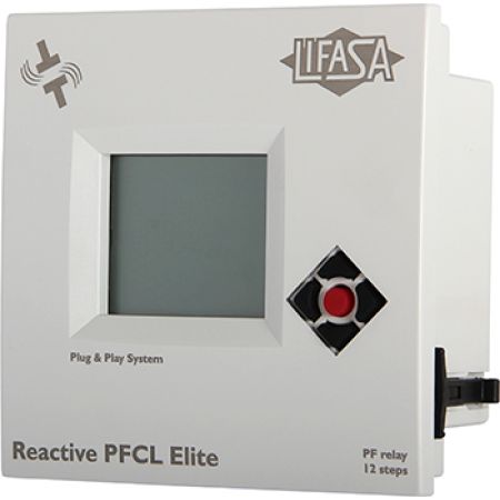 (PFCL12400) Регулятор реактивной мощности PFCL-12 ELITE (на 12 ступеней) с интерфейсом RS-485. E.NEXT
