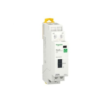 (R9C20220) Модульные контакторы RESI9 1P+N 20А. 2NO контакта. ~ 230/50Гц. Schneider Electric