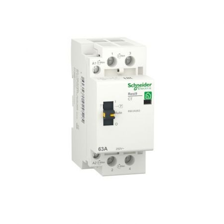 (R9C20263) Модульные контакторы RESI9 1P+N 63А. 2NO контакта. ~ 230/50Гц. Schneider Electric