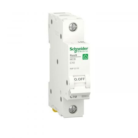 (R9F12110) Автоматический выключатель RESI9 1P In=10 А Un=220-440В Кривая C 6 кА. Schneider Electric