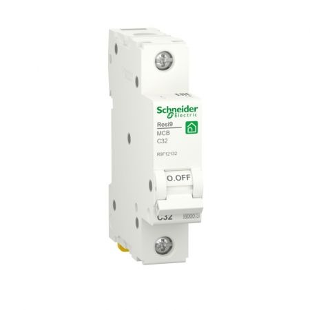 (R9F12132) Автоматический выключатель RESI9 1P In=32 А Un=220-440В Кривая C 6 кА. Schneider Electric