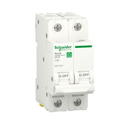 (R9F12240) Автоматический выключатель RESI9 2P In=40 А Un=220-440В Кривая C 6 кА. Schneider Electric