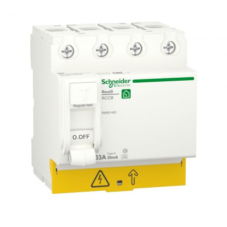 (R9R61463) Устройство защитного отключения RESI9 4 полюса 63A 30мА A. Schneider Electric