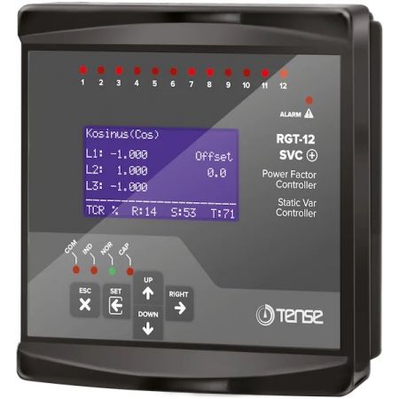 (RGT-12SVC) Регулятор реактивной мощности 12 ступеней