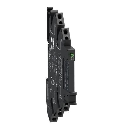 (RSL1PRJU) Комплект реле RSL+ цоколь пружинный. 1 C/O. 6 A. 12V AC/DC. LED. Schneider Electric