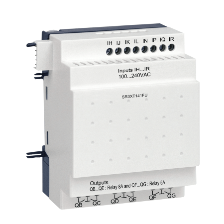 (SR3XT141FU) Дискретный модуль к Zelio 14ВХ/ВЫХ ~100-240В. Schneider electric