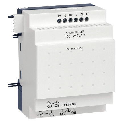 (SR3XT101FU) Дискретный модуль к Zelio 10ВХ/ВЫХ ~100-240В. Schneider electric