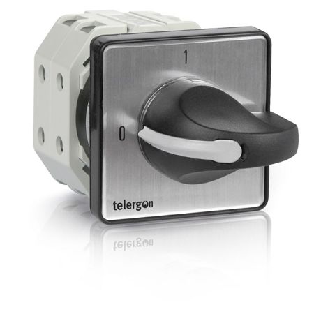 (T-0002500012E1N1) Кулачковый пакетный переключатель (0-1) 3 полюса. 32 А. Telergon