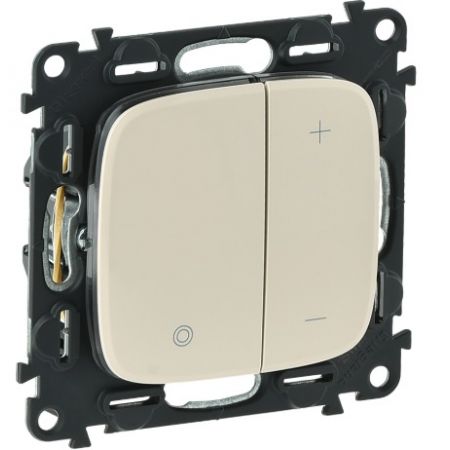 752862 Светорегулятор нажимной Valena ALLURE RL.CFL.LED .слоновая кость.Legrand