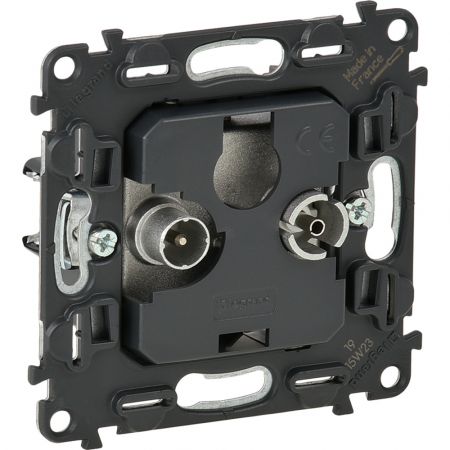 753053 Телевизионная розетка TV-R без частотного фильтра Valena In'Matic.Legrand