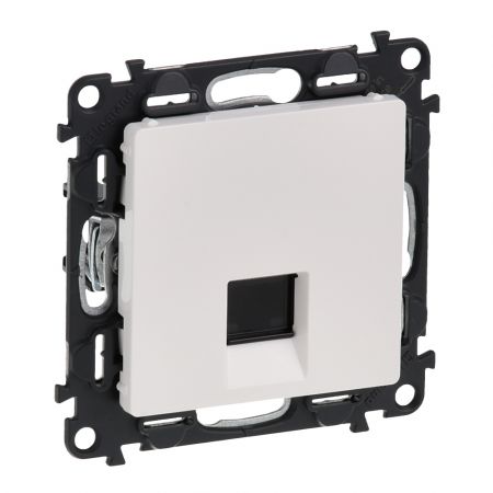 753442 Компьютерная розетка RJ45 кат6 UTP  Valena LIFE.белый.Legrand