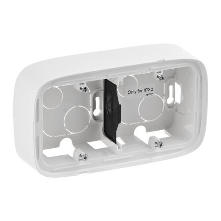 755552 Коробка накладного монтажа 2-местная Valena ALLURE.белый.Legrand