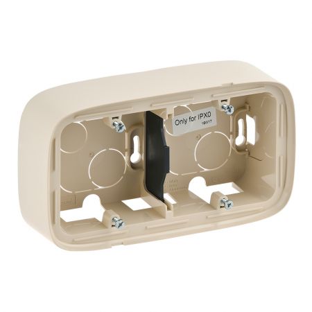 755562 Коробка накладного монтажа 1-местная Valena ALLURE.слоновая кость.Legrand
