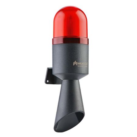 Светодиодный гудок SNT-B711-1. 12-24V AC/DC. красный. Mucco