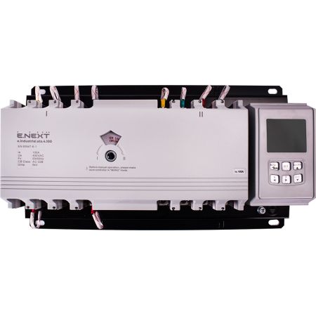 (i088002) Устройство АВР e.industrial.ats.4.100. 4p. 100А. E.NEXT