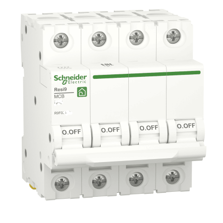 (R9F02463) Автоматический выключатель RESI9 4P In=63 А Un=220-440В Кривая B 6 кА. Schneider Electric