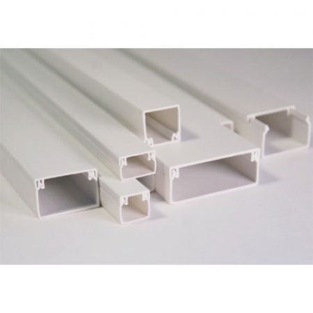 Пластиковий короб білий з кришкою ШхВ 60x40 ECCP6040 Elettrocanali Італія