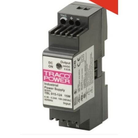 Блок живлення P15 DIRIS Digiware 630мА Socomec 48290120 Uвх 100 240 V AC Uвих 24 V DC