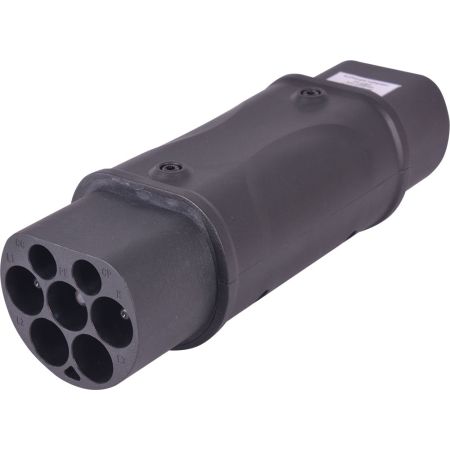 (p085102) Переходник e.charge.adapter.T2-GBT-1 из Т2 на GBT. монолит. 32А. 1 фаза. E.NEXT