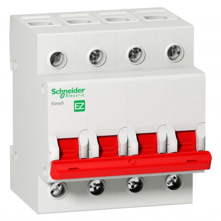 (EZ9S16492) Выключатель нагрузки Easy9 4P 125 А. 400 В.Schneider Electric