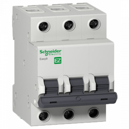 (EZ9F34340) Автоматический выключатель Easy 9 3P In=40 А Un=220-440В Кривая C 4.5 кА. Schneider Electric