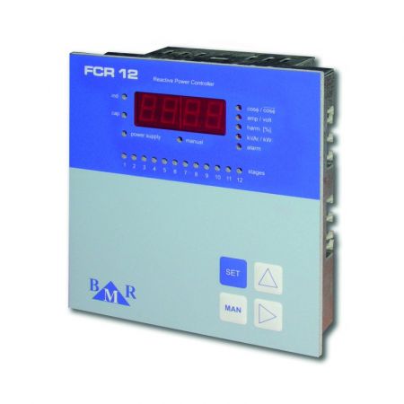(FCR12-9X) Регуляторы реактивной мощности (9 тиристорних выходов + 3 релейних выходов). BMR