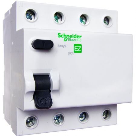 (EZ9R34440) Устройство защитного отключения  Easy 9 4P In-40 А. Un-400В. 30mA. Класс АС. Schneider Electric