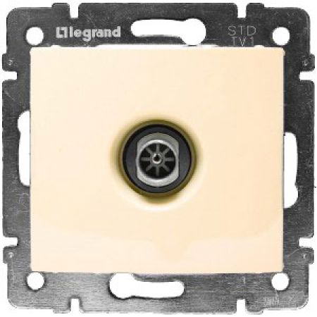 774330 Розетка TV оконечная. слоновая кость. Legrand Valena