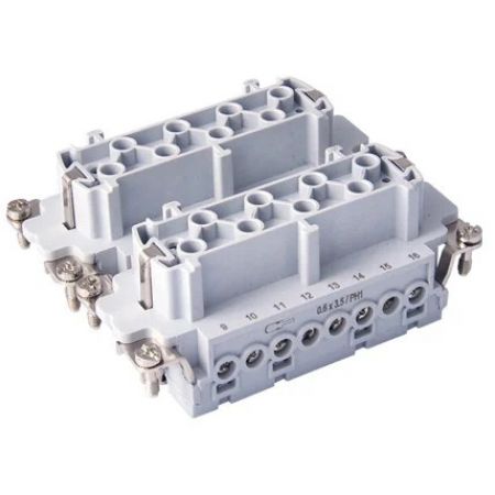 Контактна група для багатопінових роз'ємів HDC TP Electric 24 1616 200 01 24 1616 210 01 гвинтові затискачі