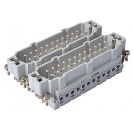 Контактна група для багатопінових роз'ємів HDC TP Electric 24 2416 100 01 24 2416 110 01 гвинтові затискачі