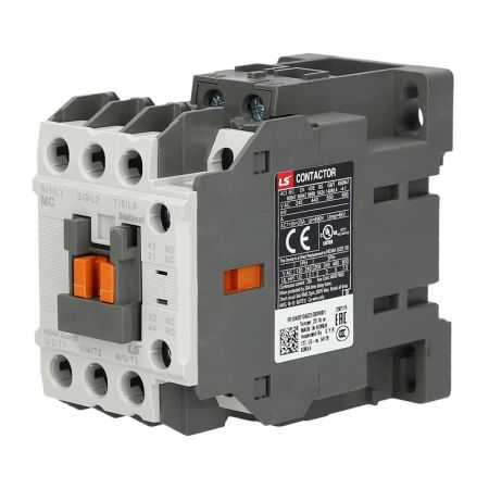 (1347002400) Контактор MC-22b Screw AC230V 50Hz 1a1b . Iном=22 A. 11 кВт. 1NO+1NC. серия Metasol. LS Industrial Systems