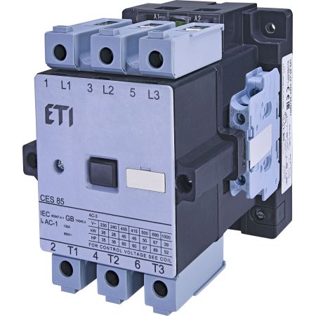 (4646565) Контактор CES 85.22. Iном=85 A. 45 кВт. Uкат.=220V AC. ETI