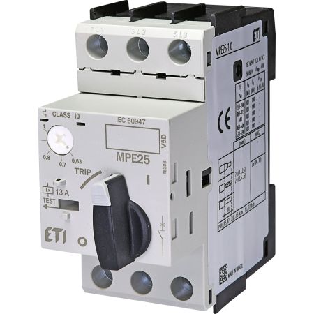 (4648005) MPE25-1 Автоматический выключатель защиты двигателя In=0.63..1 A. ETI