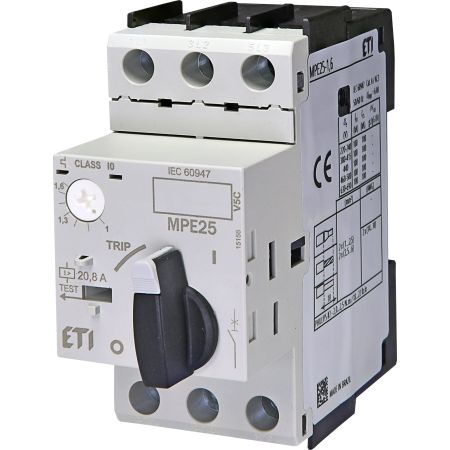 (4648006) MPE25-1.6 Автоматический выключатель защиты двигателя In=1..1.6 A. ETI