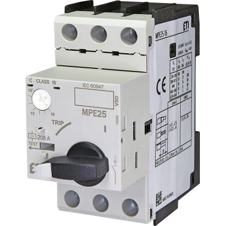 (4648011) MPE25-16 Автоматический выключатель защиты двигателя In=10...16 A. ETI