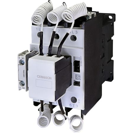 (4649140) Контактор для конденсаторных банок CEM 65CN. 60 кВар. U=400/440V. ETI