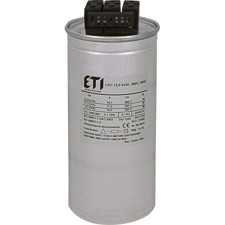 (4656751) Конденсаторная батарея LPC 12.5к Вар. 400V. ETI