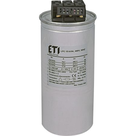 (4656762) Конденсаторная батарея LPC 15 кВар. 440V. ETI