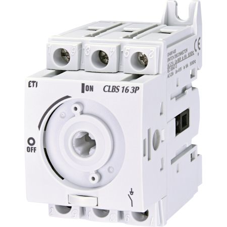 (4661400) Выключатель нагрузки CLBS 16 3P (без рукоятки. 16A.1-0). ETI