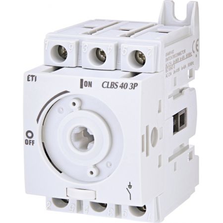 (4661402) Выключатель нагрузки CLBS 40 3P (без рукоятки. 40A.1-0). ETI