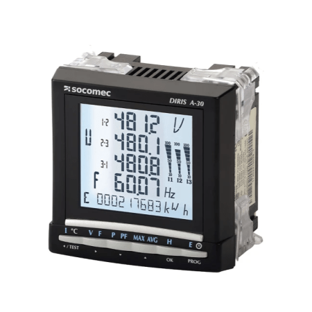 (48250403) Анализатор сети DIRIS A-30 *Вх. 1/5A. 110...400 V AC / 120...350 V DC. Socomec