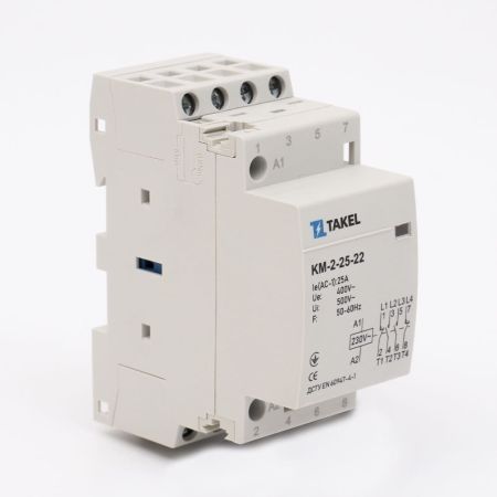 (507329) Модульный контактор КМ-2-25-22. 4P In=25А. 2NO+2NC. TAKEL