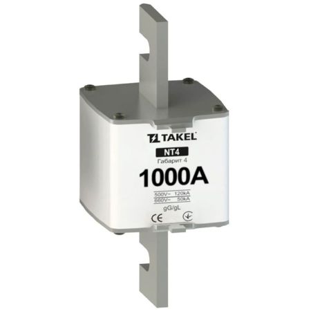(510597) Плавкая вставка предохранителя NT4 1000А TAKEL