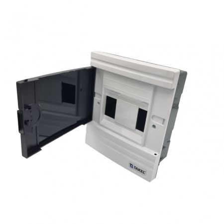 (512739) Щиток внутренний FF-WB на 6 модулей. белый. черная дверь.. Argent IP 40. TAKEL