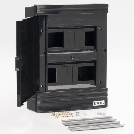(512770) Щиток внутренний FF-BB на 18 модулей. черный. черная дверь.. Argent IP 40. TAKEL