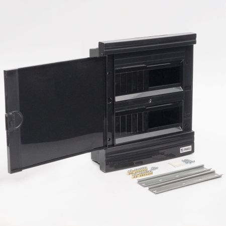 (512771) Щиток внутренний FF-BB на 24 модуля. черный. черная дверь.. Argent IP 40. TAKEL