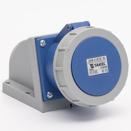 Розетка стаціонарна зовнішня TAKEL 516026 32A 2P E