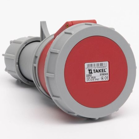 Розетка переносна 2252 Argent TAKEL 516043 32А